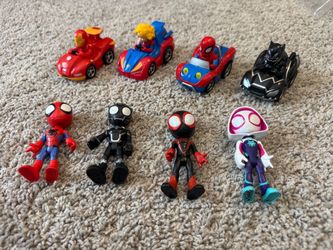 Spidey and Friends w/ Cars