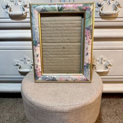 Vintage Floral Picture Frame