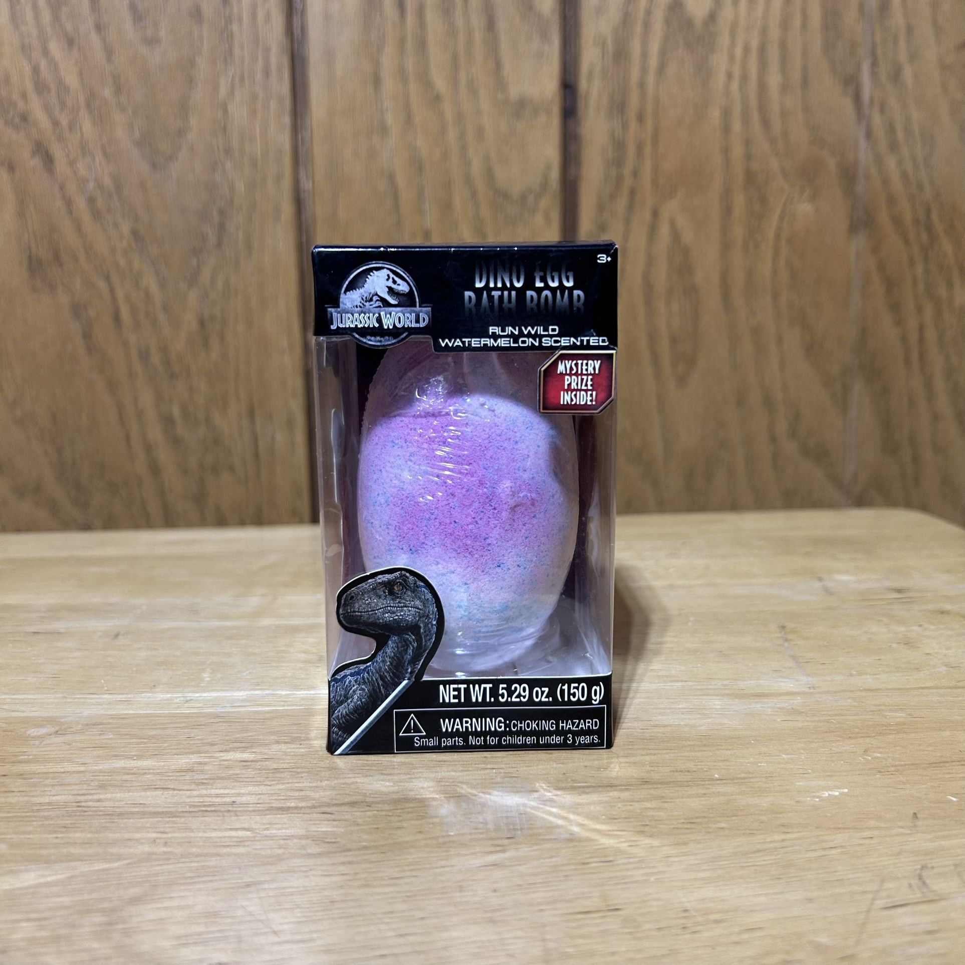 Jurassic World Bath Bomb Dino Egg Run Wild Watermelon Scented Mystery Prize NEW