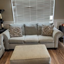 Deeply Loved Couches & Ottoman Set 