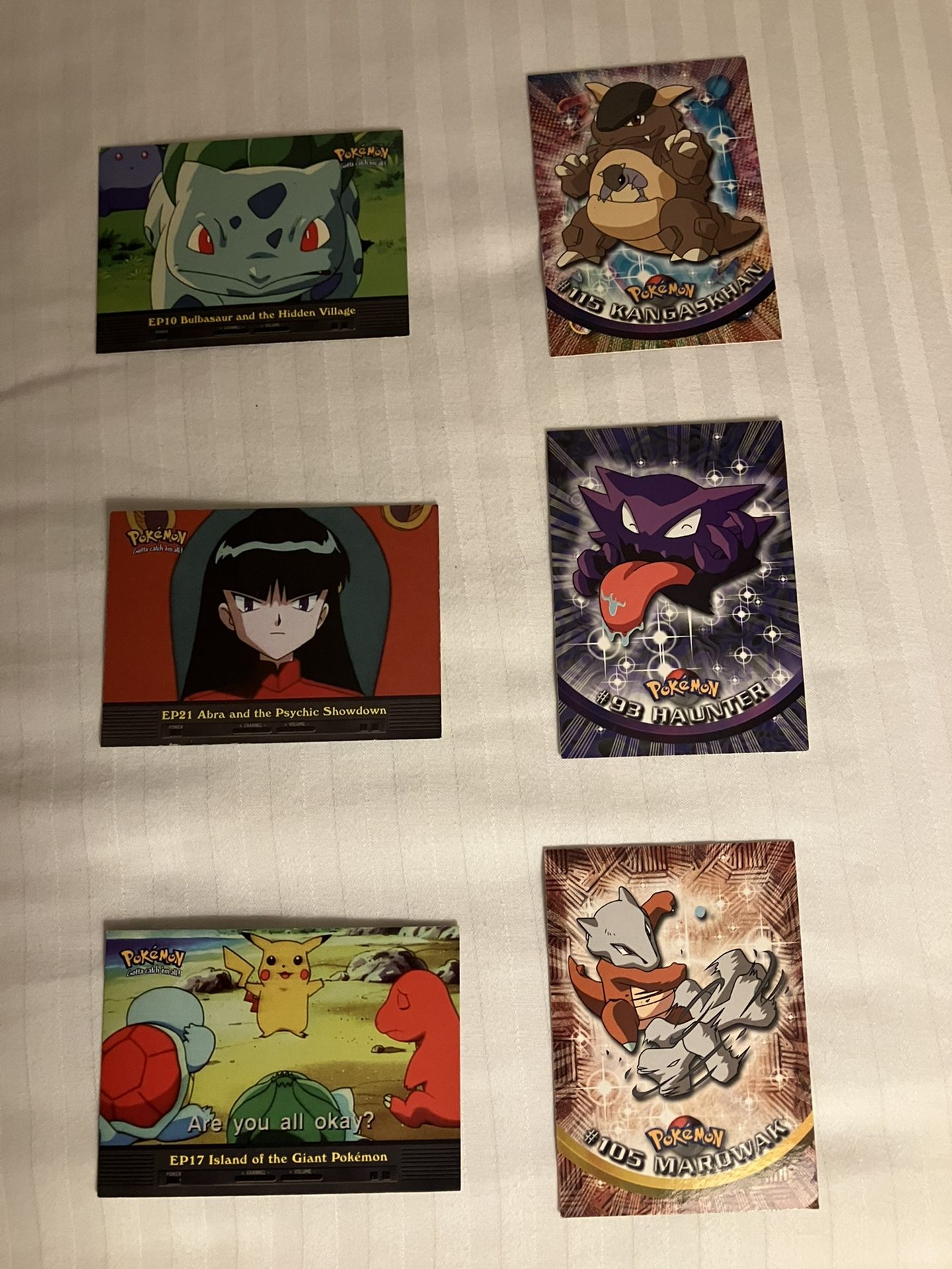 1999 Nintendo Pokémon Cards
