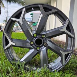 20x8 5x114.3 +35 EXTREME OE 58985 GUNMETAL / MACHINED FACE WHEELS