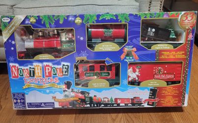 North Pole Express Christmas Train Set