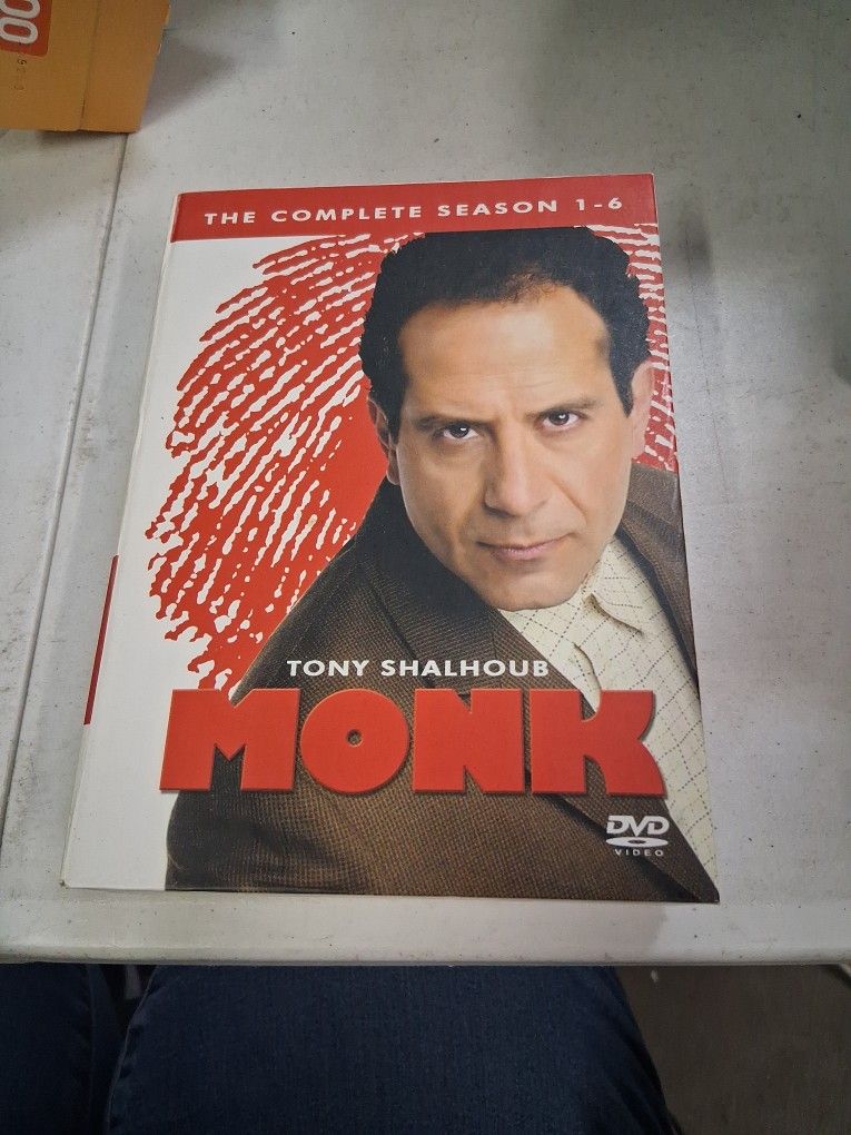 Monk TV Series Seasons 1-6