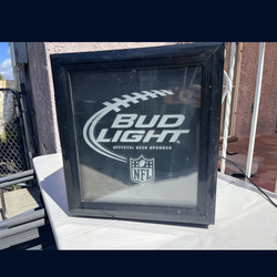 Bud light mini fridge man cave