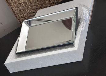 Mirrored Vanity Tray Rectangle Perfume Tray