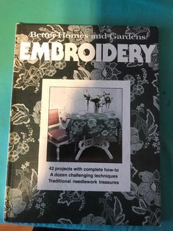 Better homes and gardens embroidery