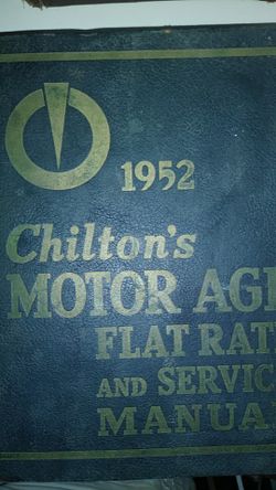 Chilton service & flat rate manual