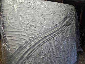 King size mattress and bed frame