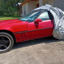 1990   Red Convertible. 