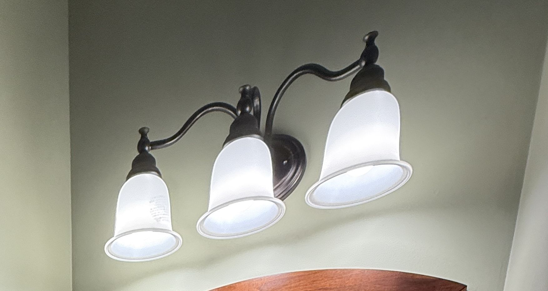 allen + roth Light Oil-Rubbed Bronze  Vanity Light