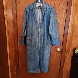 Vintage Sunbelt Denim Trenchcoat