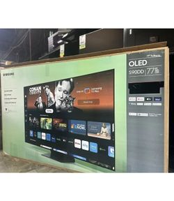 HUGE TV SHIPMENT IN 77" SAMSUNG 4K OLED HDR SMART QN77S90DDFXZA