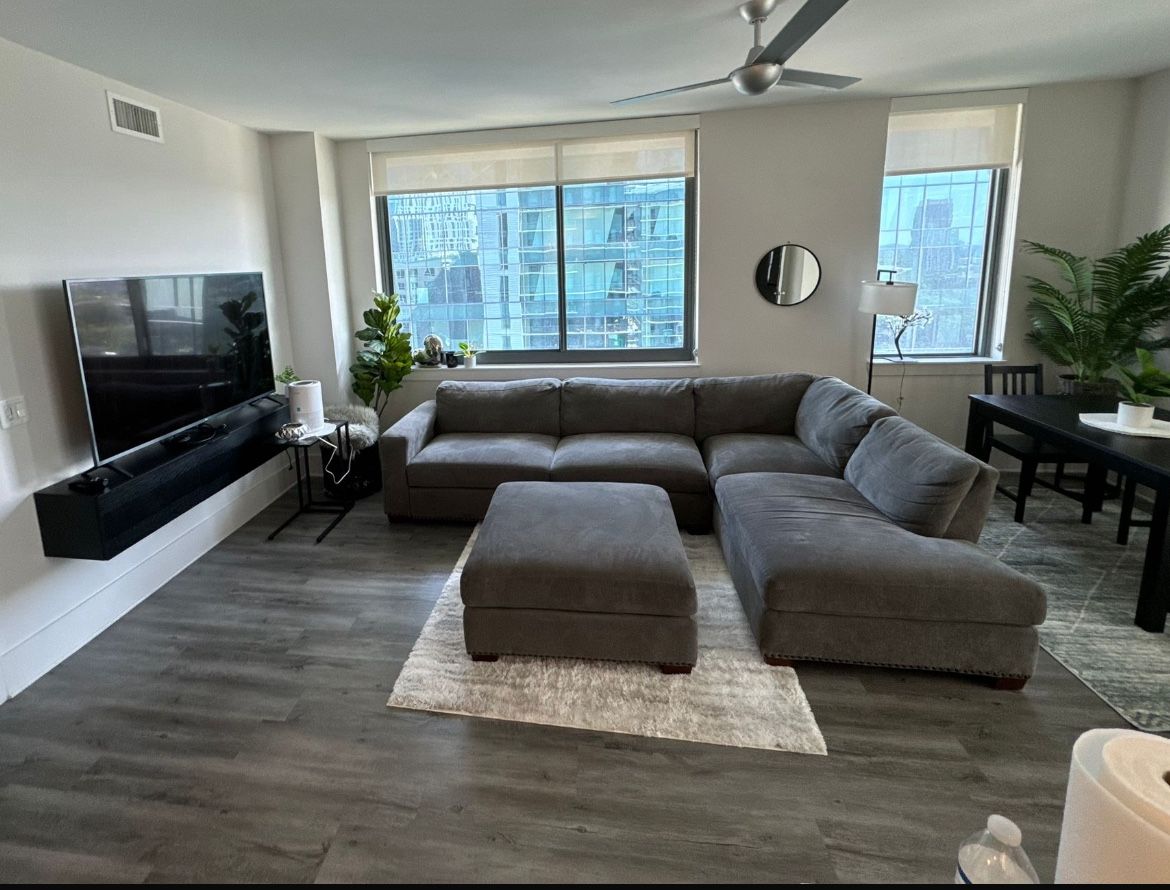 Living Room Sectional Sofa Set