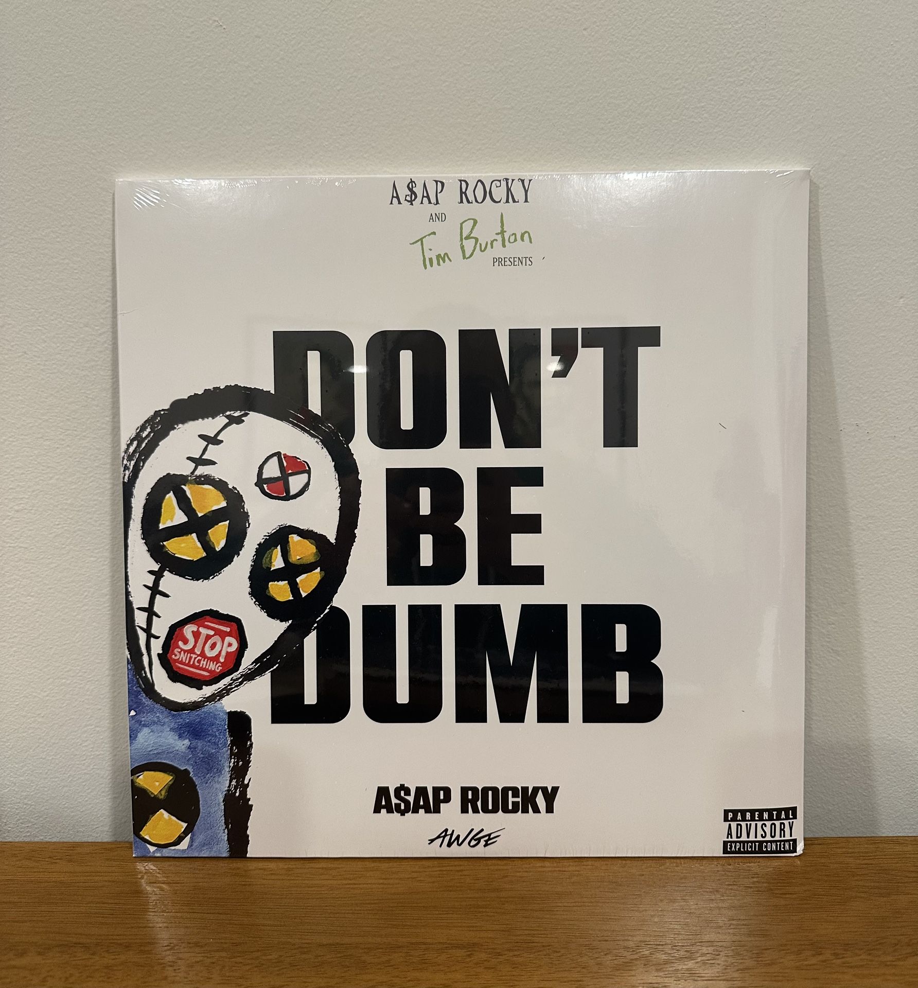 A$AP Rocky - Don’t Be Dumb - Dummy Vinyl - Signed **Brand New**