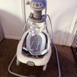 Graco DuetSoothe Swing and Rocker - Sapphire