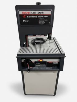 Vintage Sears/Craftsman 12" Electronic Band Saw
