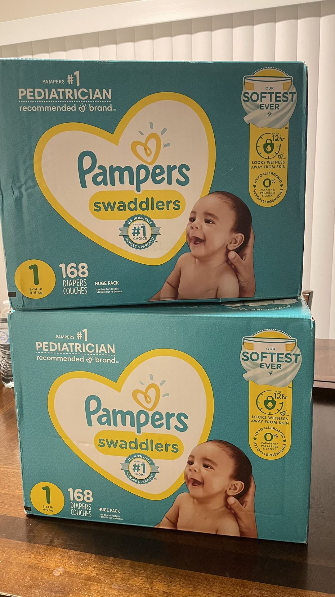 Pampers Swadlers Size 1