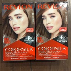 Light Brown Hair Dye, 2 Boxes