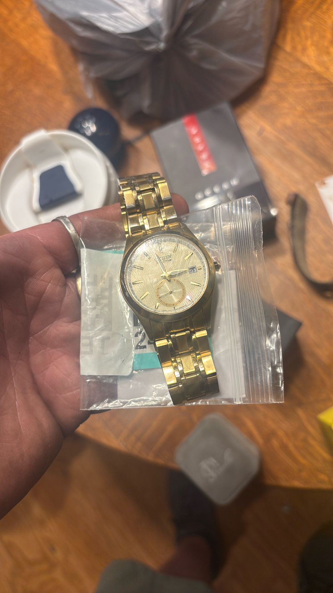 Over 65 Year Lld Ticking Wonderfully Watch