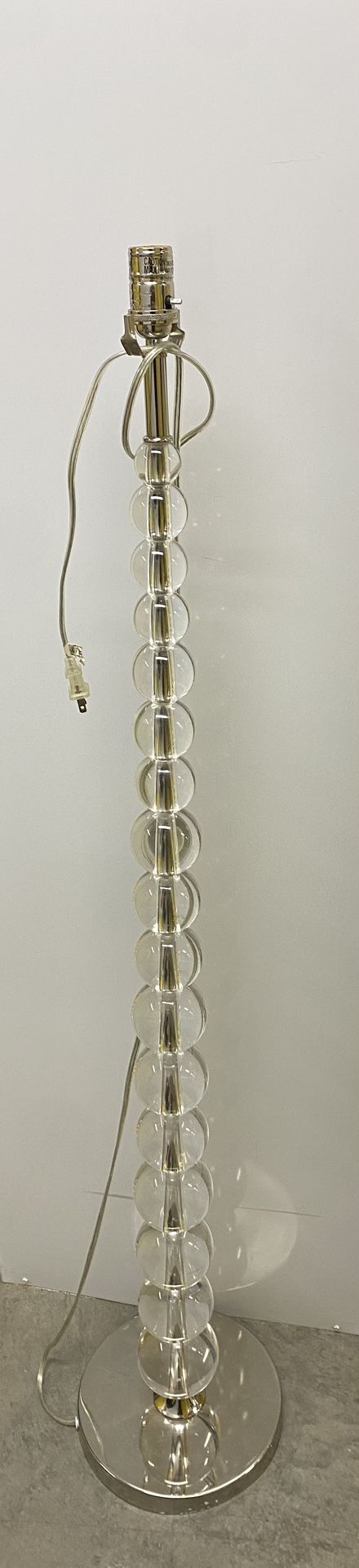 Restoration Hardware Stacked Glass Ball Floor Lamp