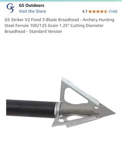 G5 Striker Fixed Blade Broadhead