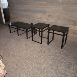 Coffee Table And End Tables