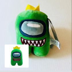Among US 6" Plush Series 4 (Green Imposter With Crown)