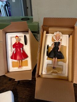 Vintage-Style Barbie Collector Figurines Set of 2