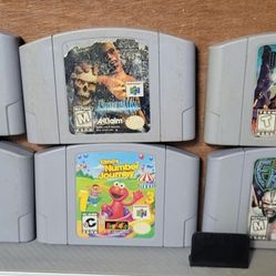 Nintendo 64 Games Available 