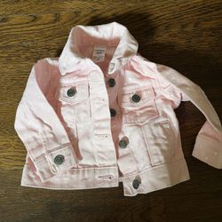 Baby Girl Carter Jean Jacket Size 6 Months 