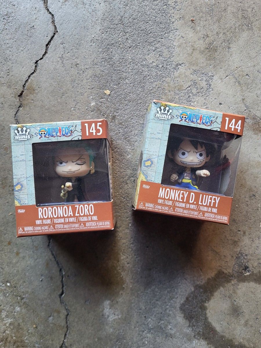 One Piece Mini Funko Set