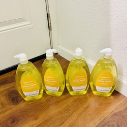 Set of 4 Amazon Basics Tear Free Baby Hair and Body Wash Lightly Scented 27.1 oz $10/all 4