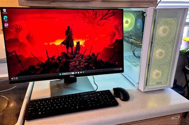 GAMING PC i5 6500 RX580 16GB 1.25tb Windows 11 (27" monitor)