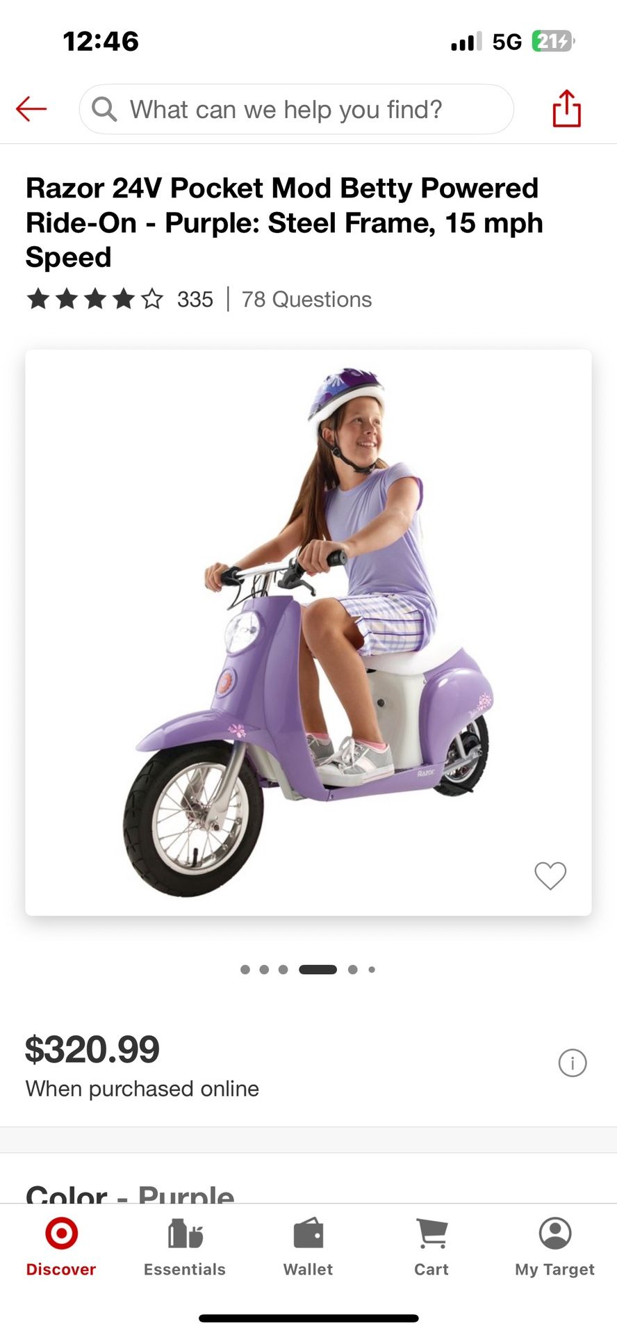 Razor Pocket Mod Mini Electric Scooter 