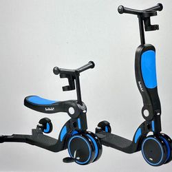 5-in-1 Convertible Kick Scooter for Kids