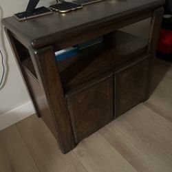 “Solid Wood Cabinet – Living Room Storage/ Coffee Table