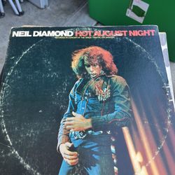 Neil Diamond - Hot August Night Vinyl Record 