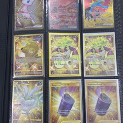 Pokemon TCG Single Cards (Golds, Illustrations Rares, Full Arts, Rainbows Etc)