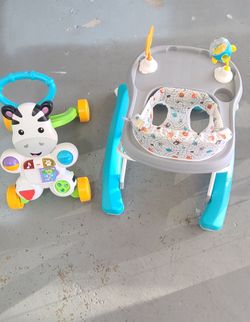 Baby walker and  cart