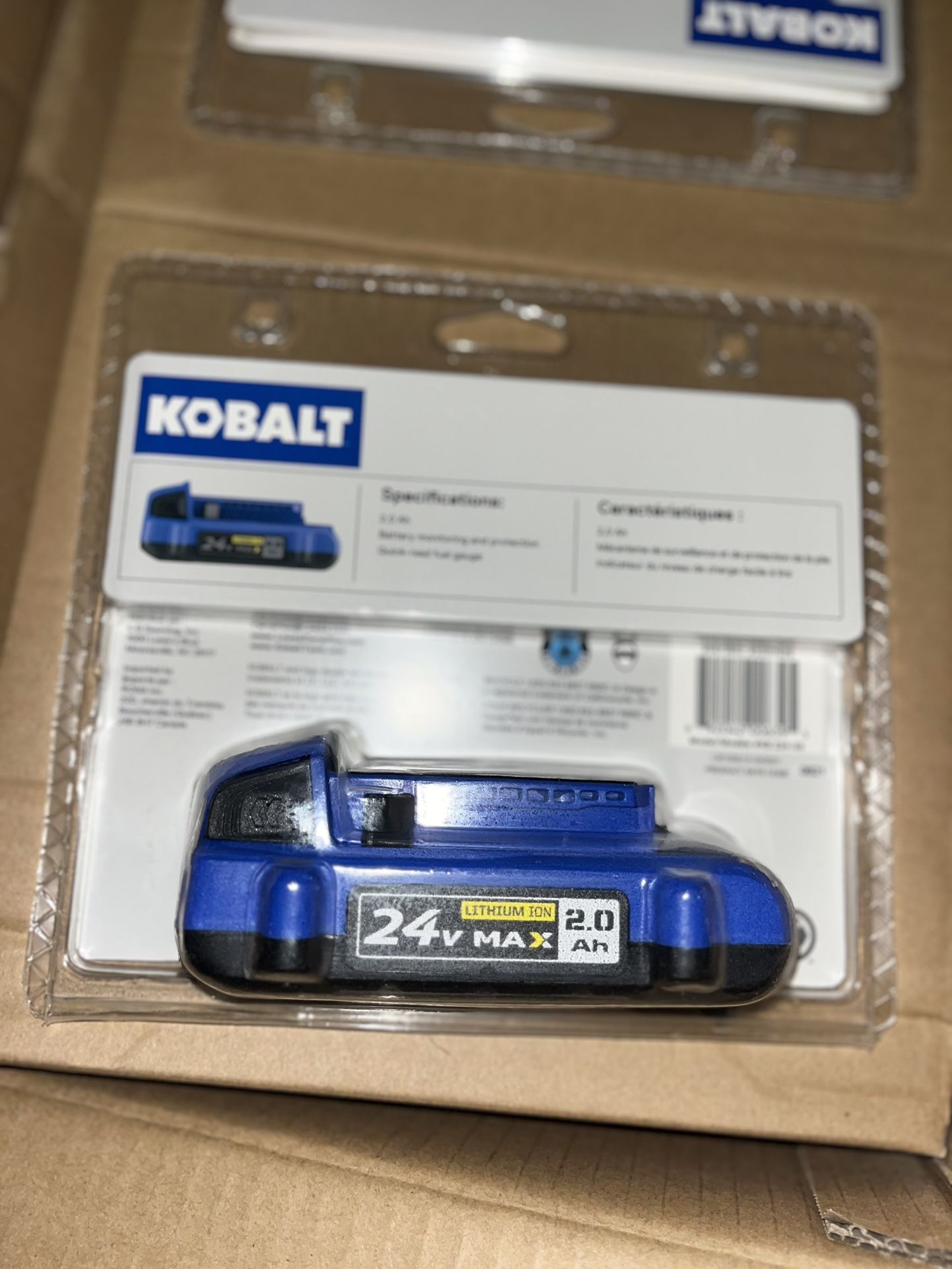 Kobalt Lithium Ion 24v Max 2.0 Ah