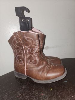 Girls Western Cowboy Boots 11c
