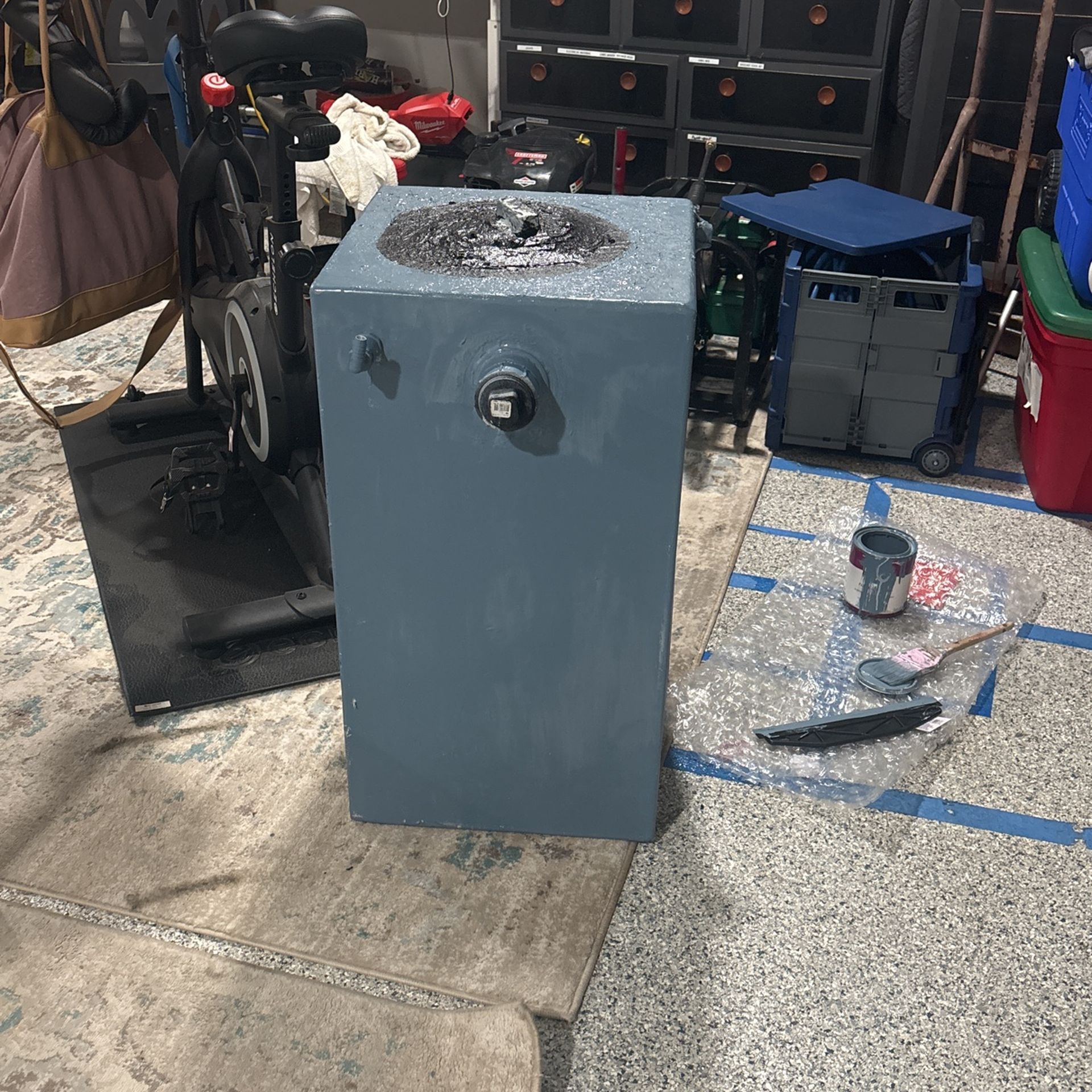 35 gallon car wash and detailing water tank
