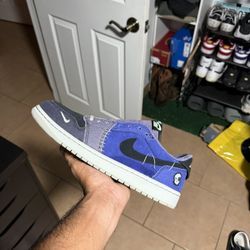Voodoo Jordan 1 Lows Sz 10.5 DS
