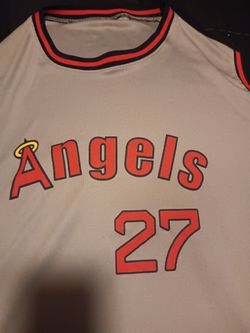 Angels baseball jersey Tank top.