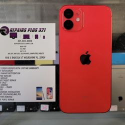 Unlocked Red iPhone 12 64gb (We Offer 90 Day Same As Cash Financing)
