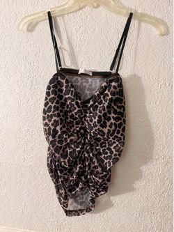 Leopard Print Tank Top