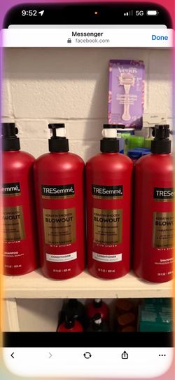 Tresemee shampoo and conditioner 4/$15