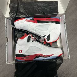 2025 Air Jordan 5 Retro 'Fire Red' 2025