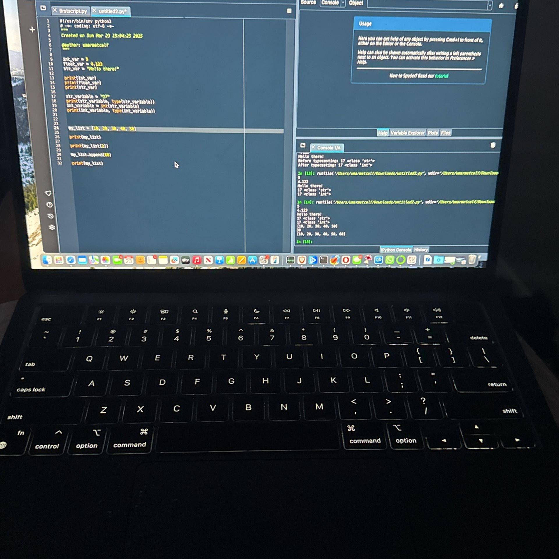 MacBook Air 13inch Midnight